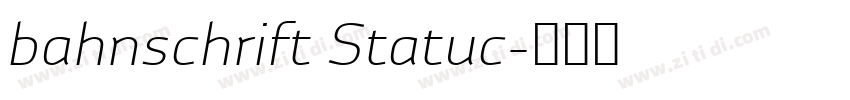 bahnschrift Statuc字体转换